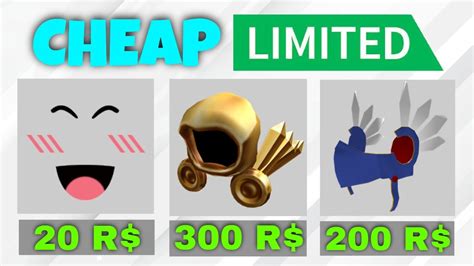 ROBLOX CHEAP LIMITEDS! - Roblox