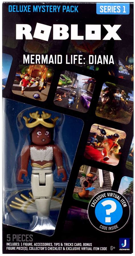 ROBLOX DELUXE MYSTERY PACK SERIES 1 MERMAID LIFE 