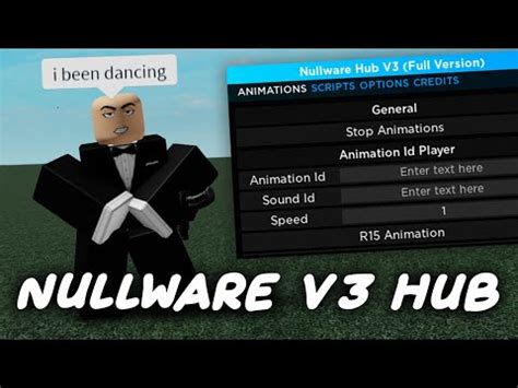 ROBLOX Nullware V3 FE Script/Animation Hub - YouTube