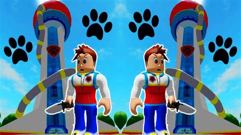 ROBLOX PAW PATROL LOOKOUT TOWER ESCAPE ! || Roblox 