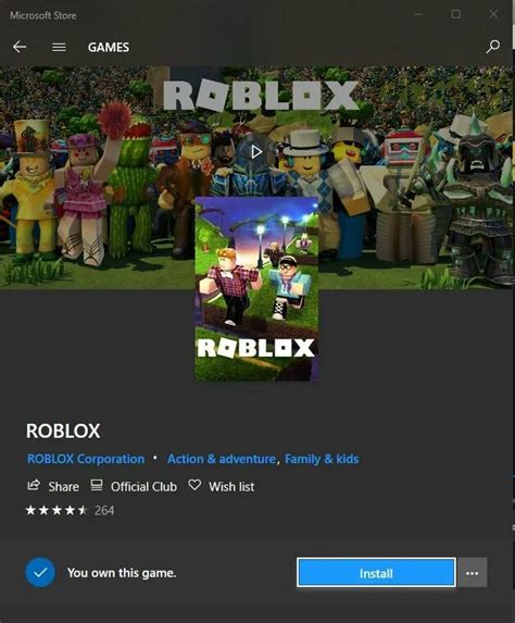 ROBLOX microsoft store - Microsoft Community