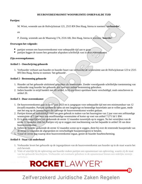 ROZ 2008 overeenkomst