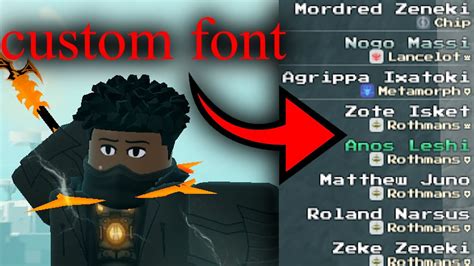 RTC on Twitter: \"Introducing Roblox Custom fonts developers 