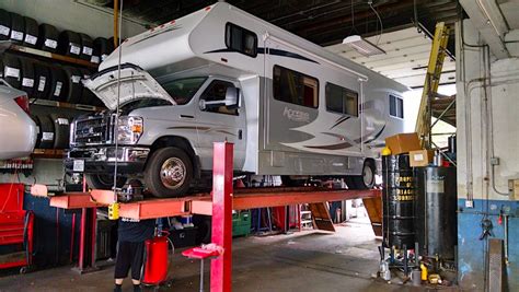 RV Repair Shop Exterior