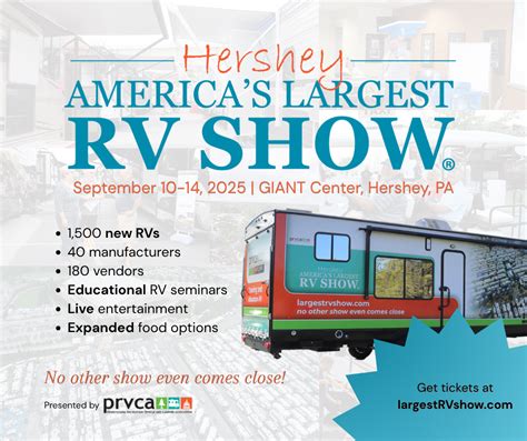 RV Show Exhibitor Promotions