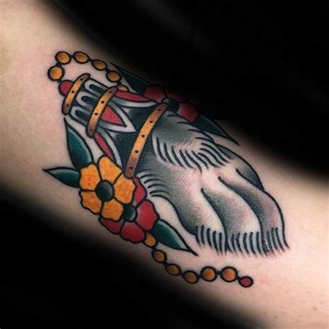 Rabbit Foot Tattoo