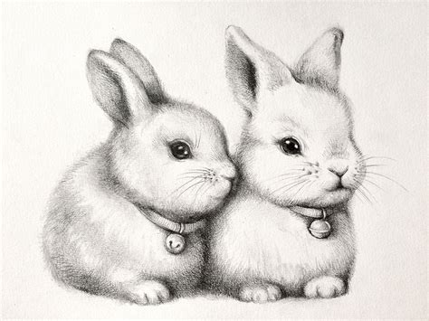 Rabbit Sketch Drawing