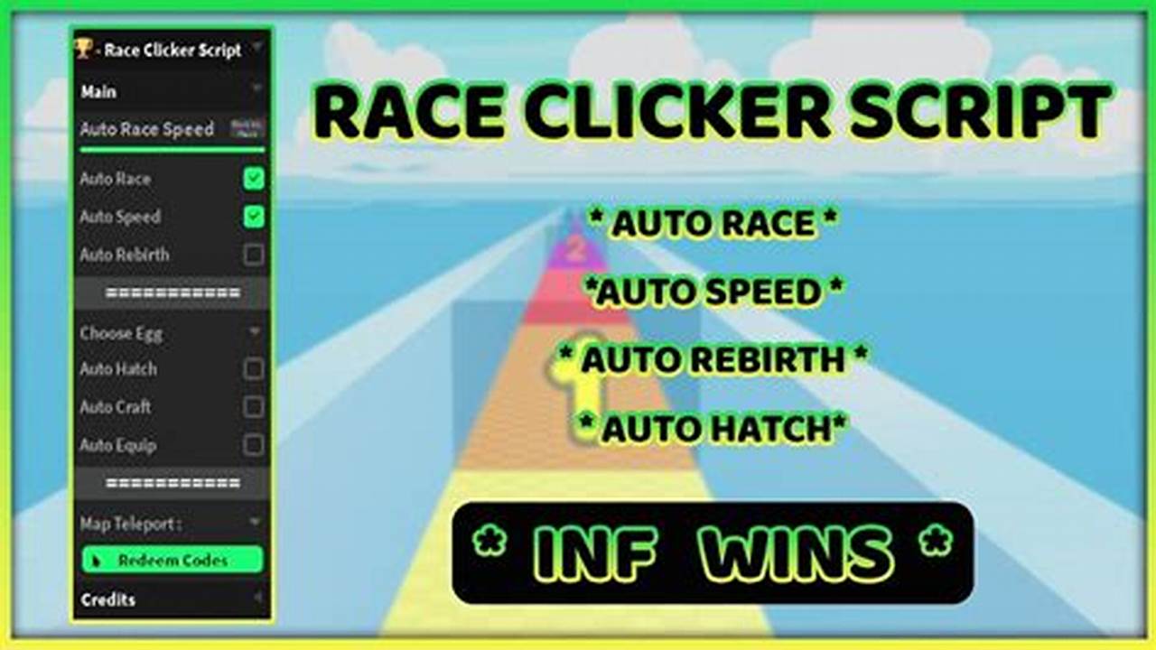 Race Clicker Script Pastebin 2025
