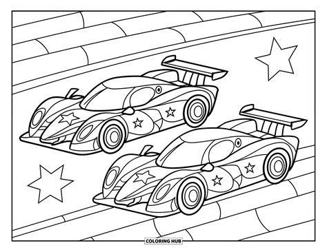 Race Car Coloring Pages