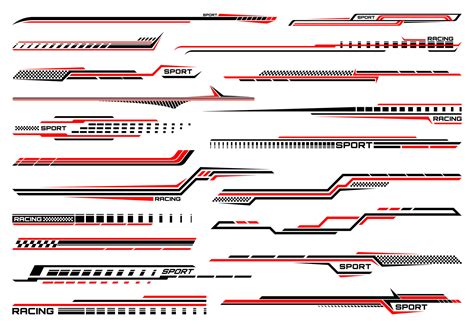 Race Car Decal Stickers