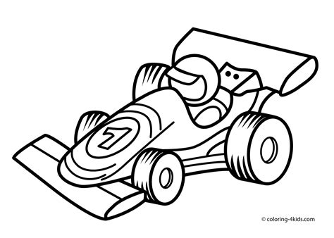 Race Car Printable