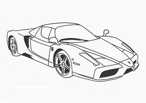 Race Cars Coloring Pages