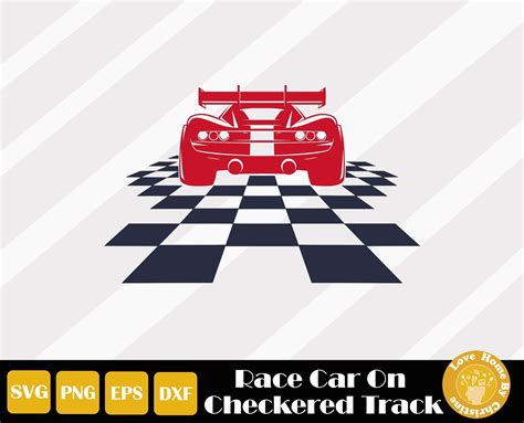 Download Racing Cars on a Track SVG File - SVG Design Commercial Use DXF Files