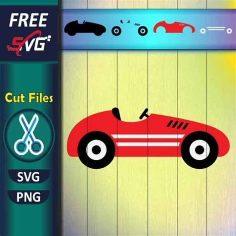 Download Racing Cars on a Track SVG File - SVG Design Cricut SVG DXF Files