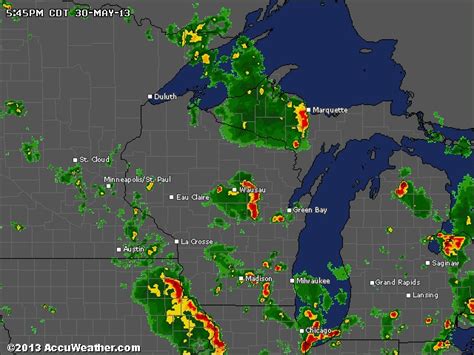 Radar Weather Map Of Wisconsin