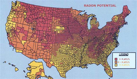 Radiation Map Of The United States