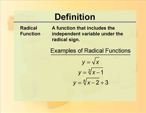 Radical Function Definition