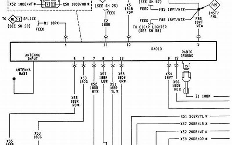 Radio Wiring Diagram For 2000 Jeep Cherokee