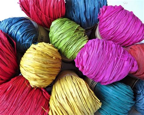 Raffia Yarn Crochet