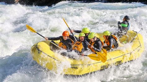 Rafting trip experience