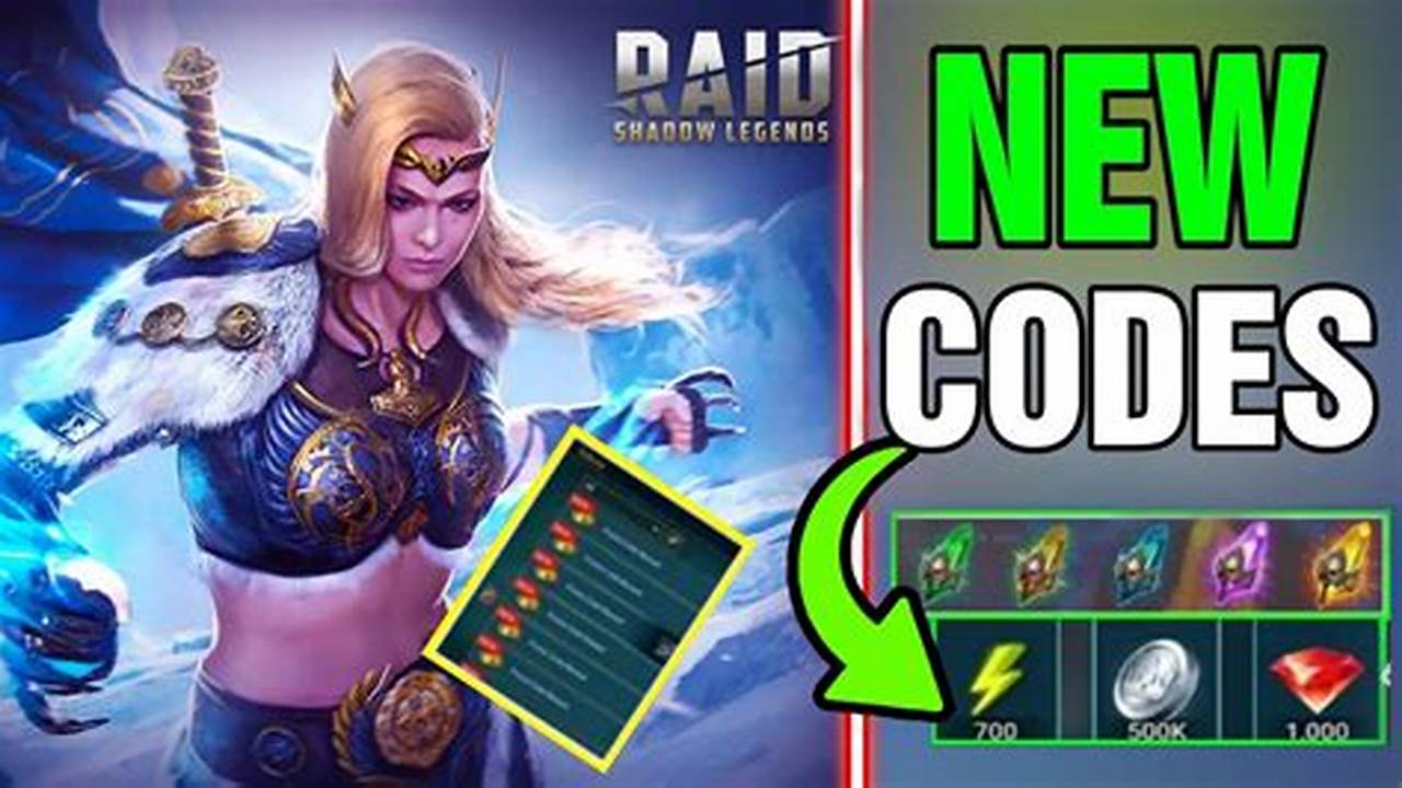 Raid Codes April 2024 Raid Codes