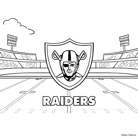 Raiders Coloring Pages