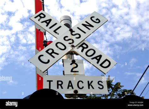Railroad Crossing 2 Tracks Sign Meaning