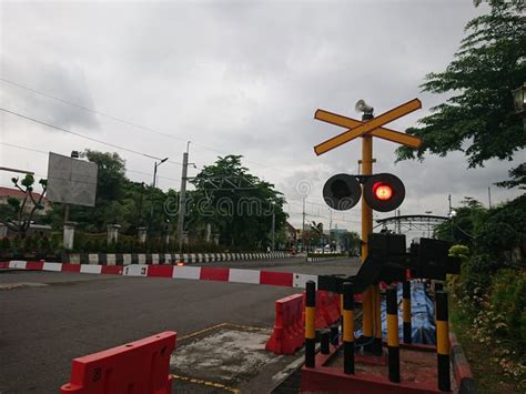 Railroad Crossing Indonesia