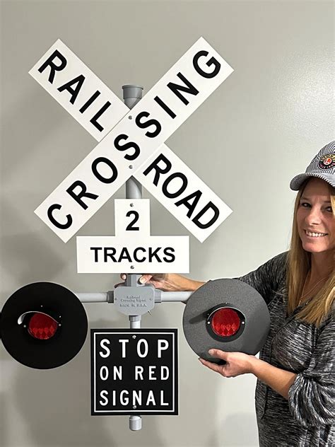 Railroad Crossing Sign Amazon