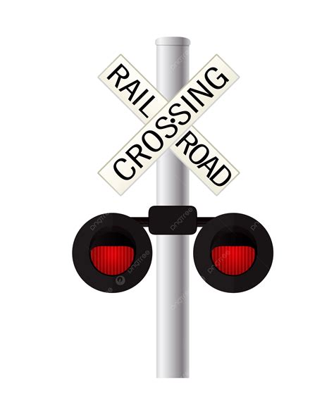 Railroad Crossing Sign Png