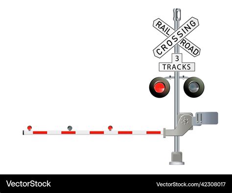 Railroad Crossing Signal Clipart