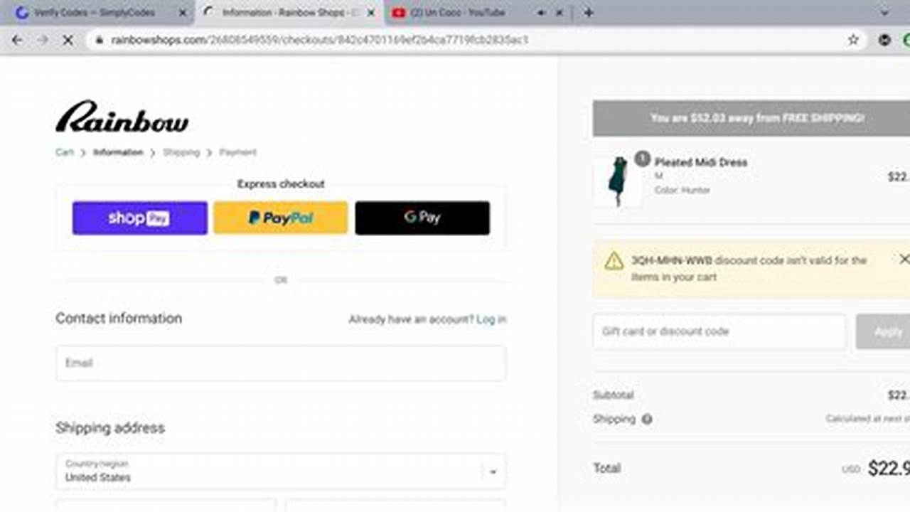 Rainbow Discount Code 2025