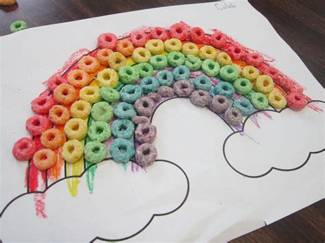 Rainbow Template For Fruit Loops