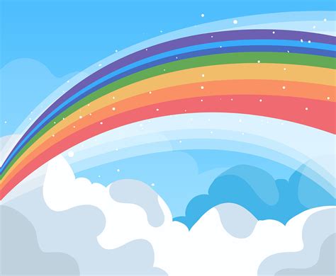 Vibrant Rainbow Vectors: Adding a Splash of Color to Your Design