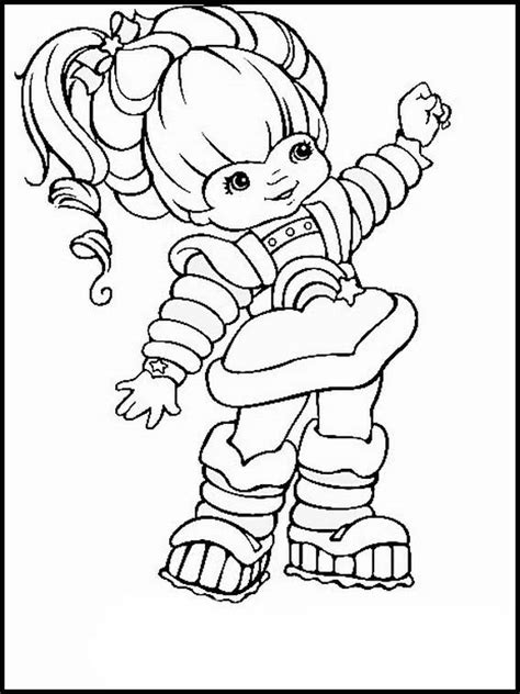 Rainbow Bright Coloring Pages