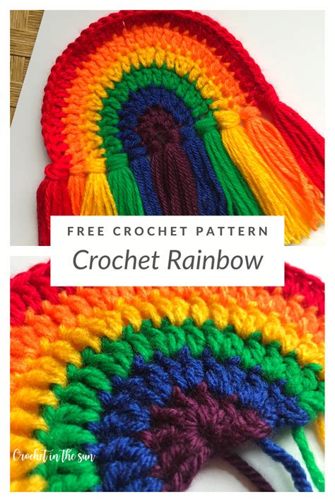 Rainbow Crochet Yarn
