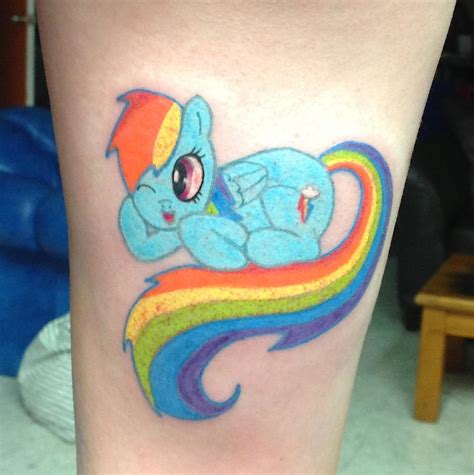 rainbow dash cutie mark Mark tattoo, Tattoos, Grunge tattoo