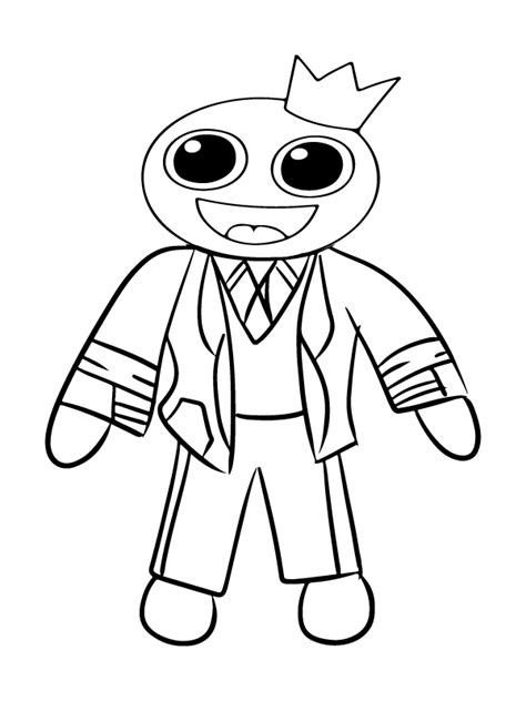 Rainbow Friends Roblox Coloring Pages - Free Printable Coloring 