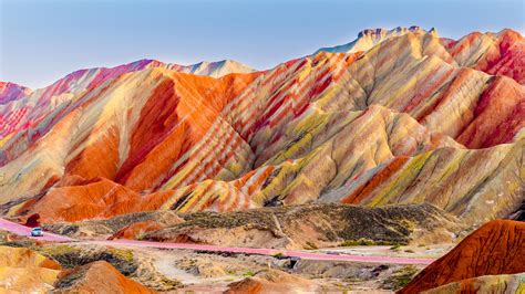 Rainbow Mountain Landscape