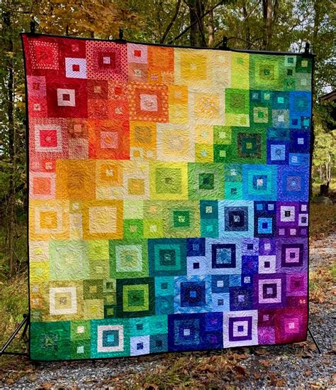 Rainbow Quilt Pattern