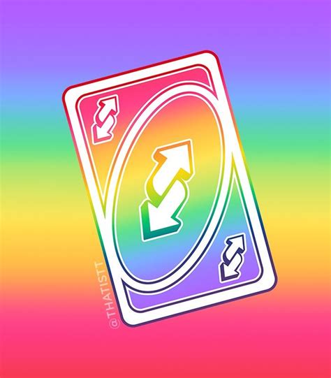 Rainbow Uno Reverse