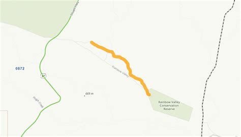 Rainbow Valley access road