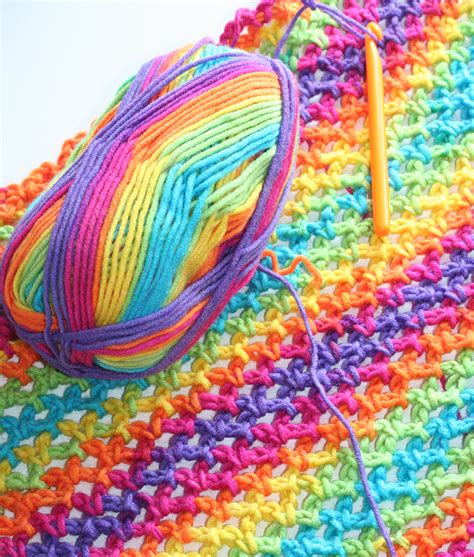 Rainbow Yarn Crochet