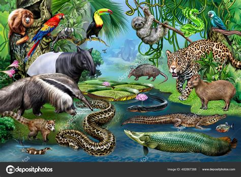Rainforest Flora and Fauna