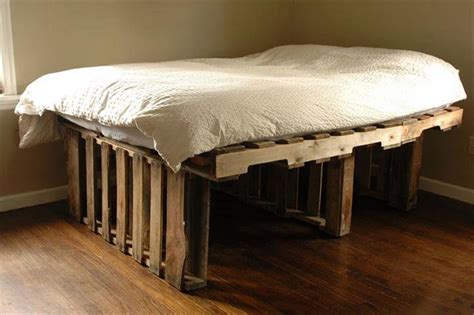 Raised Pallet Bed Frame