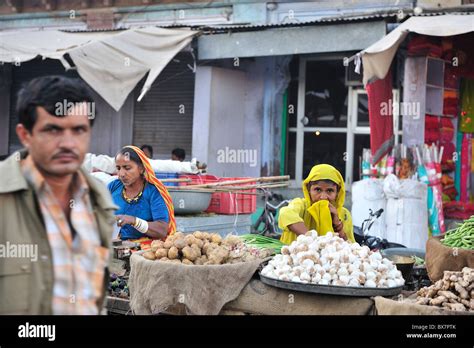 Rajasthan Crowded Market