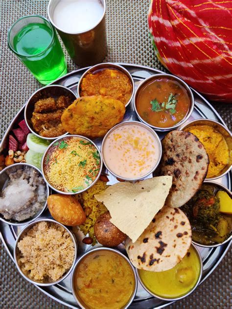 Rajasthani thali