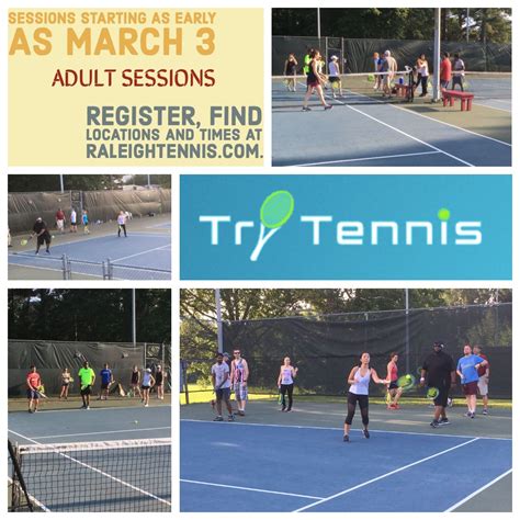 Raleigh Tennis Court Calendar