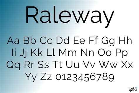 Raleway Font Free