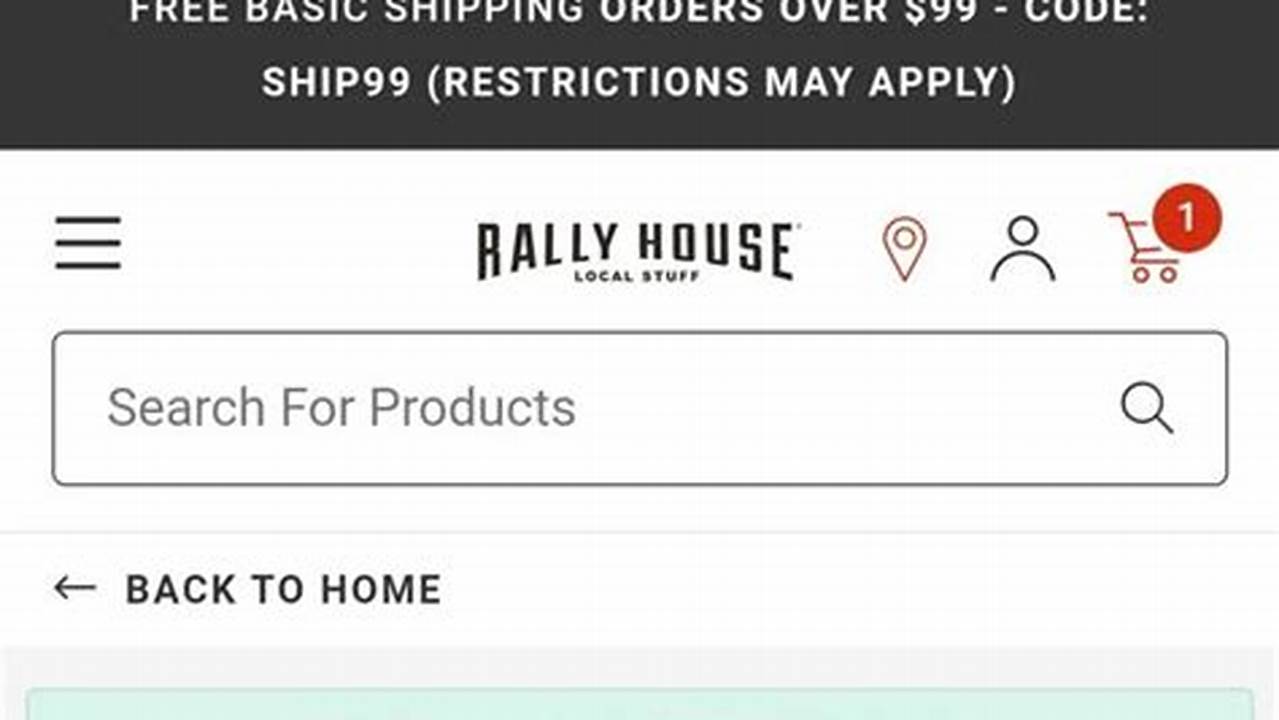 Rally House Promo Code 2025
